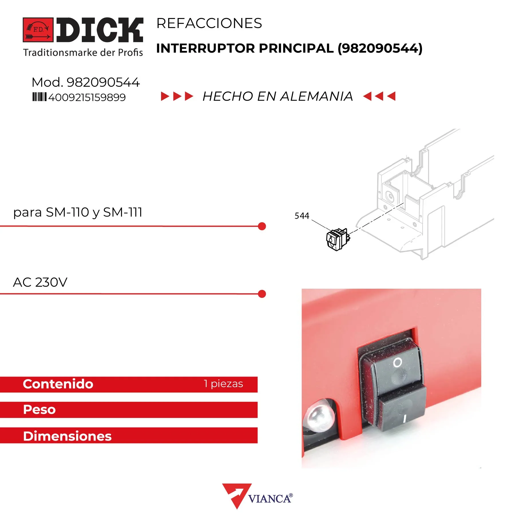 Interruptor principal