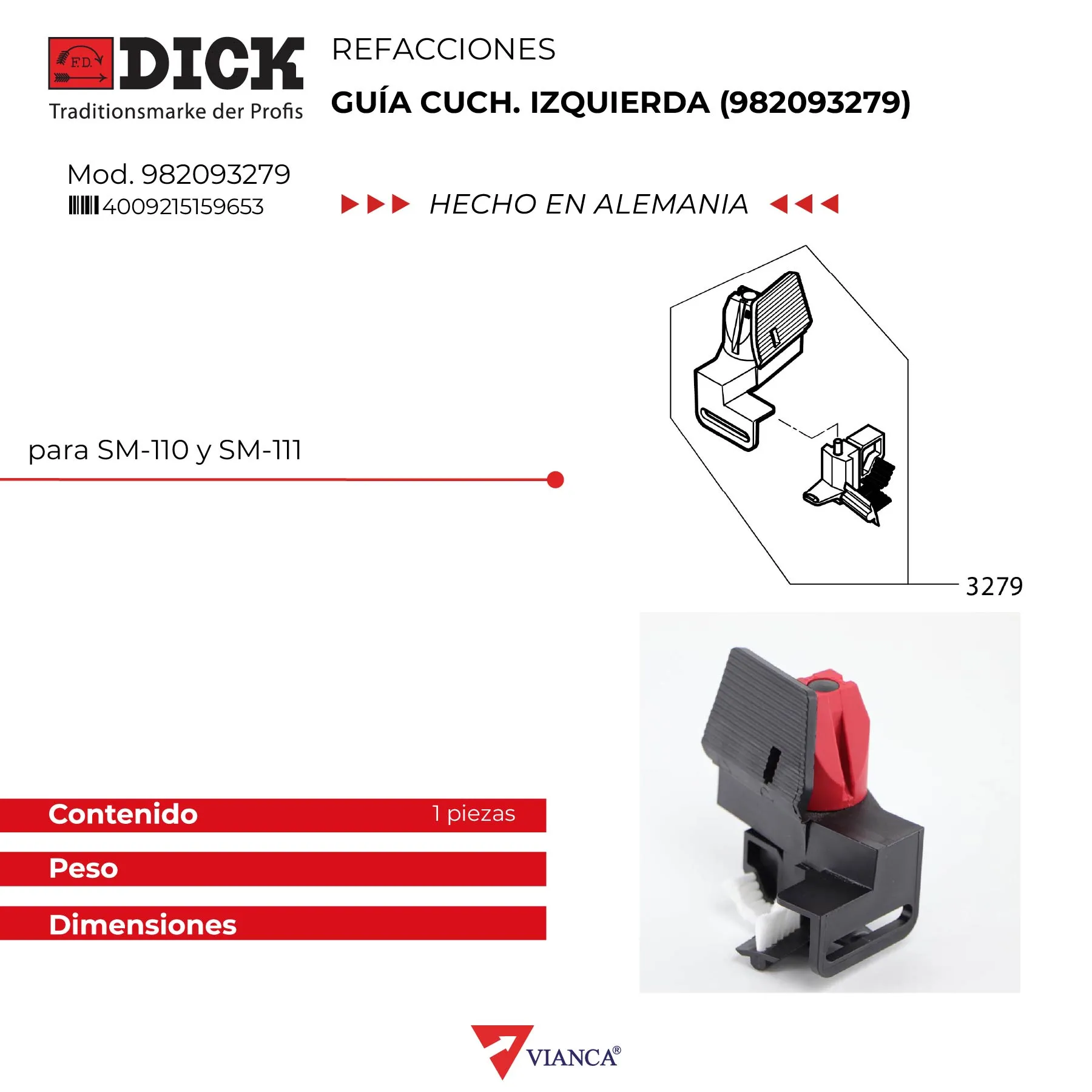 Guía cuch. izquierda